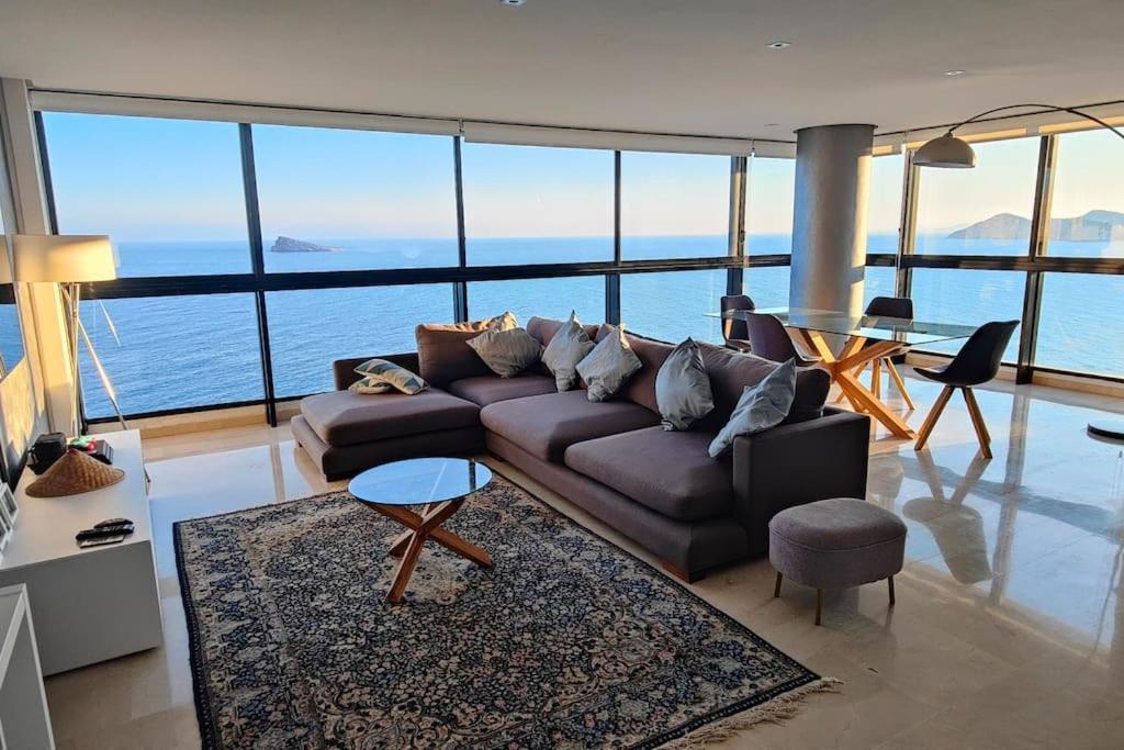 Piso 21 Unico A Pie De Playa En Esquina Apartment Benidorm Bagian luar foto